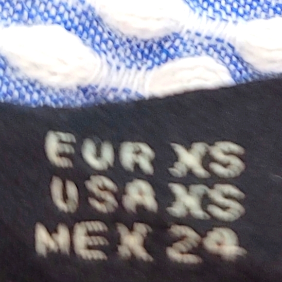 BRAND NEW! Zara Basic Collection Striped Colar Shirt Size XS - Picture 12 of 15